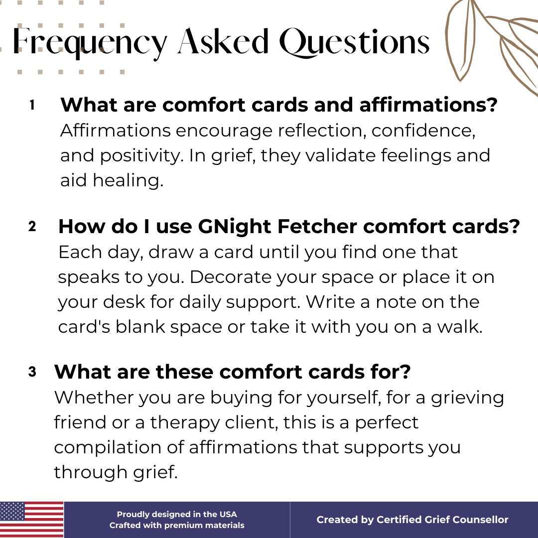 grieving process decorative affirmation cards and sympathy cards by GNight Fetcher